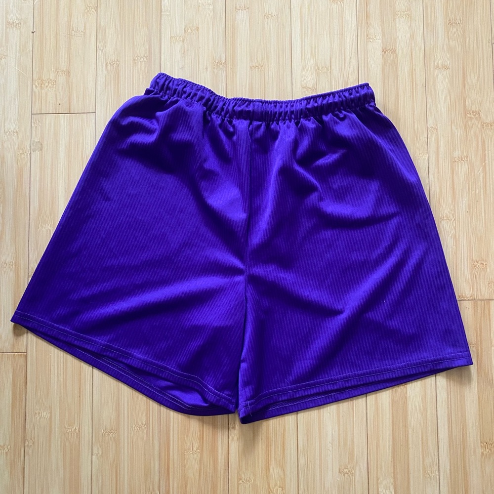 royal purple soccer shorts